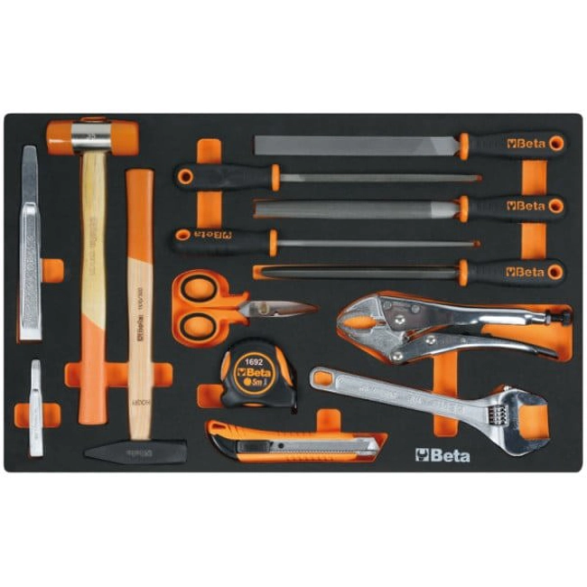 Vendita online Carrello RSC24 a 7 cassetti con 224 utensili art.2400 RSC24/7-VIS